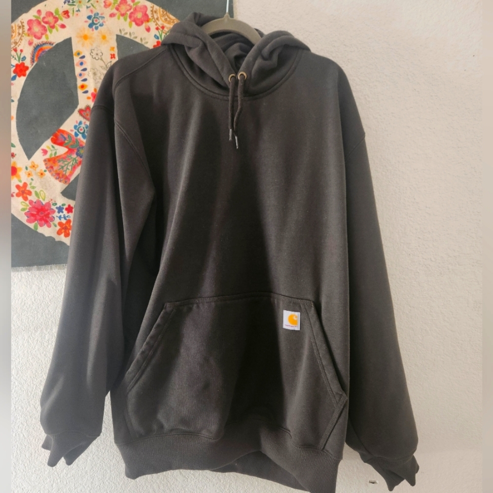 Carhartt Men's Smokey Olive Green Hoodie Sweater XL